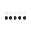 Glass Beads Black 8mm -Viswinkel 10189713127Glass Beads Black 8mm
