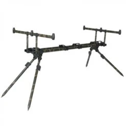 Fox Ranger MK2 4-Rod Camo Rodpod Inclusief Tas -Viswinkel 117403310607Fox Ranger MK2 4 Rod Camo Rodpod Inclusief Tas