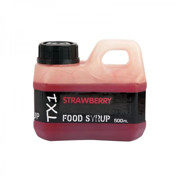Shimano TX1 Baits Strawberry Food Syrup 500ml 3 Shimano TX1 Baits Strawberry Food Syrup 500ml