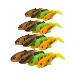 Savage Gear Craft Cannibal Paddle Tail Dark Water Mix