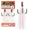 Gamakatsu Treble 13FT White & Red 2st. -Viswinkel 1509468Gamakatsu Treble 13FT White Red 2st