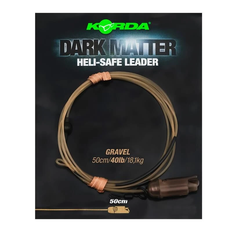 Korda Dark Matter Leader Heli Safe 40lb 50cm 4 Korda Dark Matter Leader Heli Safe 40lb 50cm - Afbeelding 2