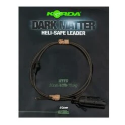 Korda Dark Matter Leader Heli Safe 40lb 50cm 8 Korda Dark Matter Leader Heli Safe 40lb 50cm -Viswinkel 1520428Korda Dark Matter Leader Heli Safe 40lb 50cm 2