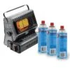 MacGyver Gaskachel + 3 X All Ride Butane Gas -Viswinkel 2055722MacGyver Gaskachel 3 x All Ride Butane Gas 3