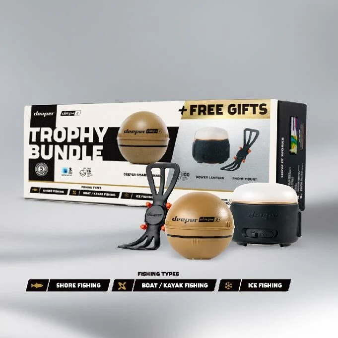 Deeper Chirp+2 Trophy Bundle 5 Deeper Chirp+2 Trophy Bundle - Afbeelding 3