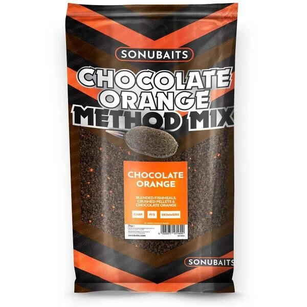 Sonubaits Chocolate Orange Method Mix 2kg 3 Sonubaits Chocolate Orange Method Mix 2kg